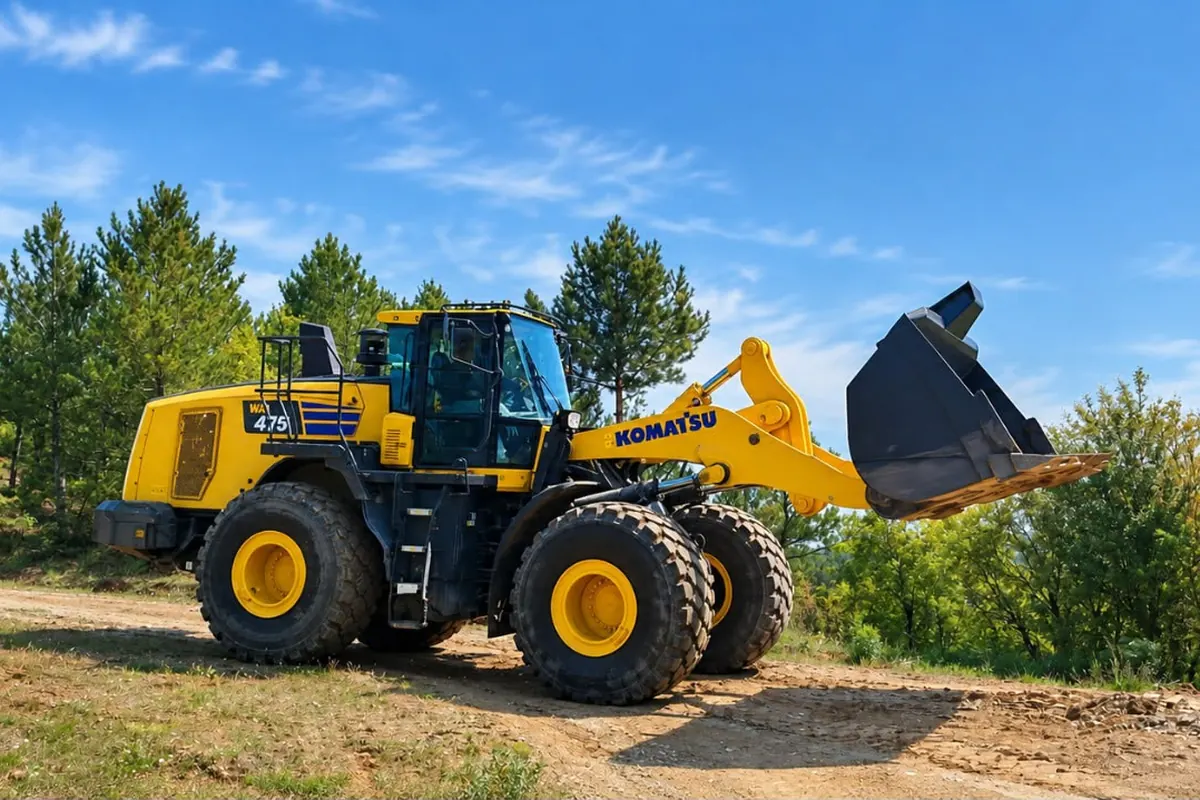 KOMATSU iş makinaları