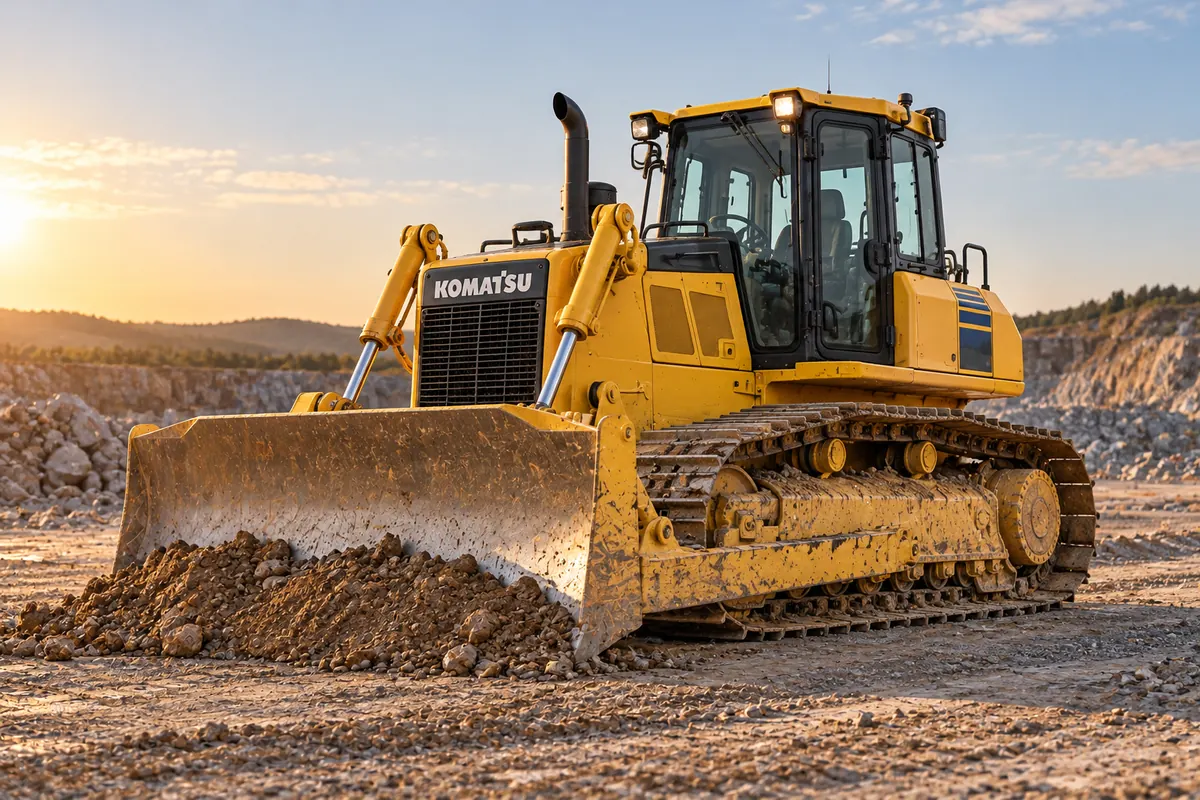 Komatsu dozer