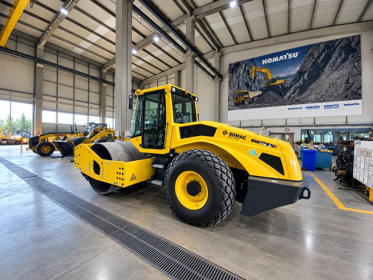 Bomag road construction machinery